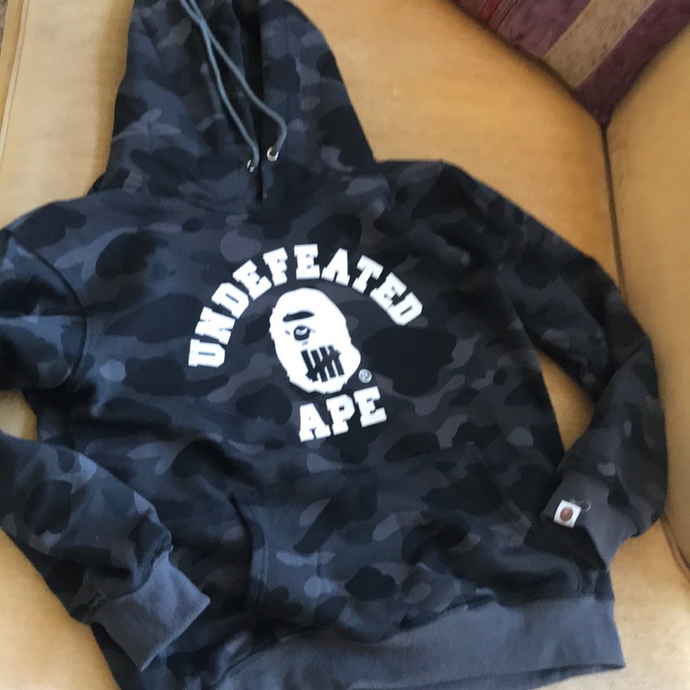 Undefeated X Bape Hoodie